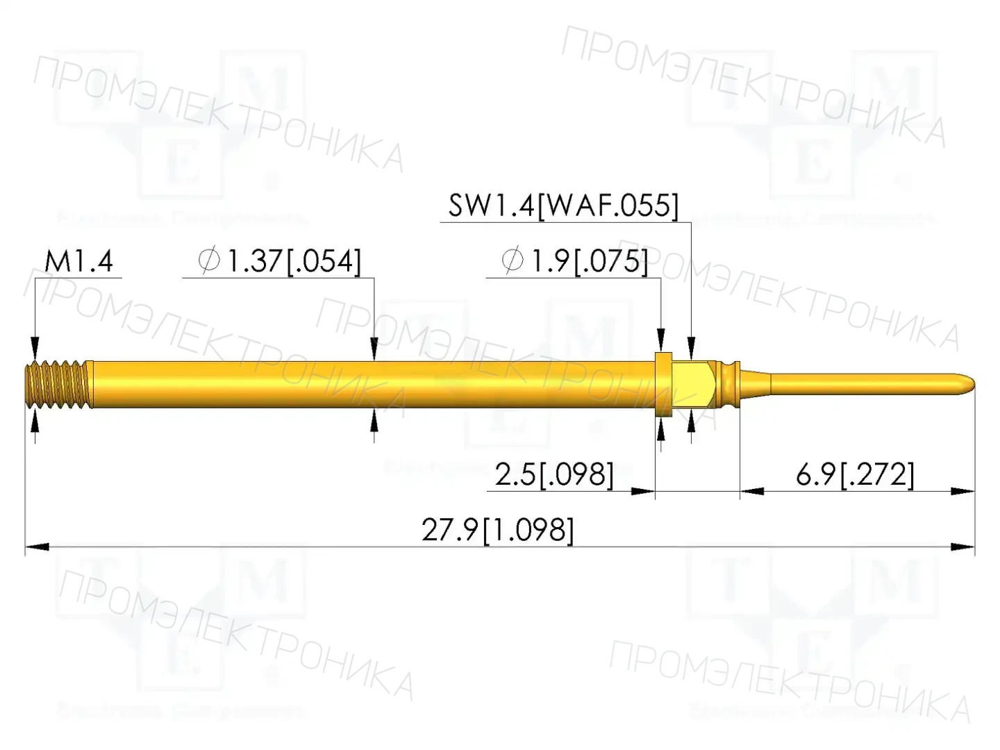 INGUN GKS-899 313 061 A 0702 M — Измерительные щупы