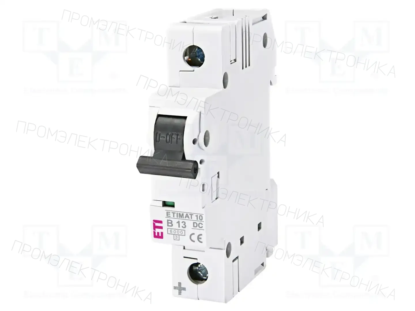 ETI POLAM ETIMAT 10-DC 1P B13 6KA — Выключатели максимального тока