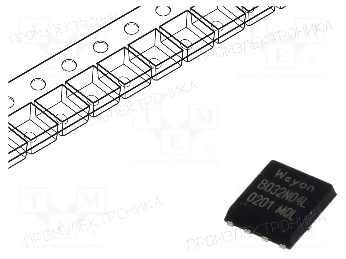 WAYON WMB032N04LG2 — Транзисторы с каналом N SMD