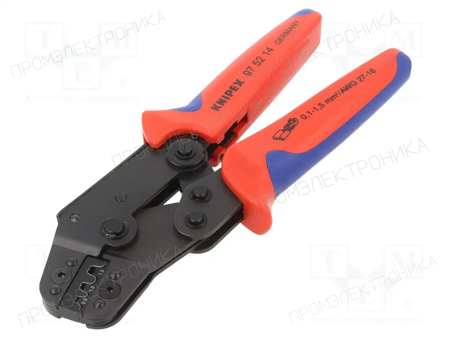 KNIPEX 97 52 14 — Зажимные уст-ва кабельных наконечников