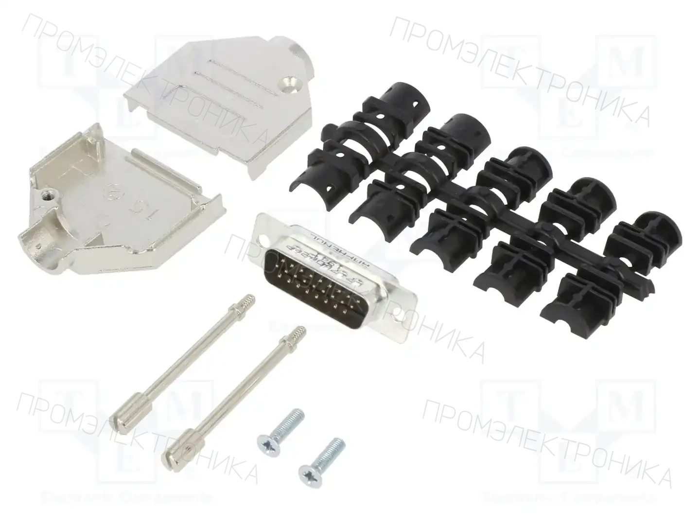 AMPHENOL COMMUNICATIONS SOLUTIONS L17DTZK15+L717HDA26P — Комплектные штекеры D-Sub