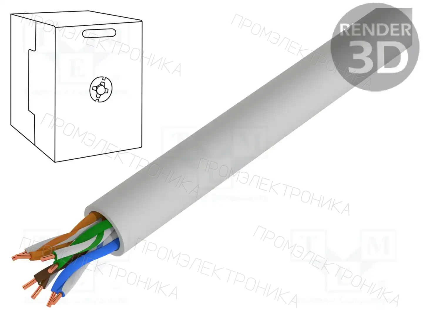 BITNER TI0006 — Провода телекоммуникационные