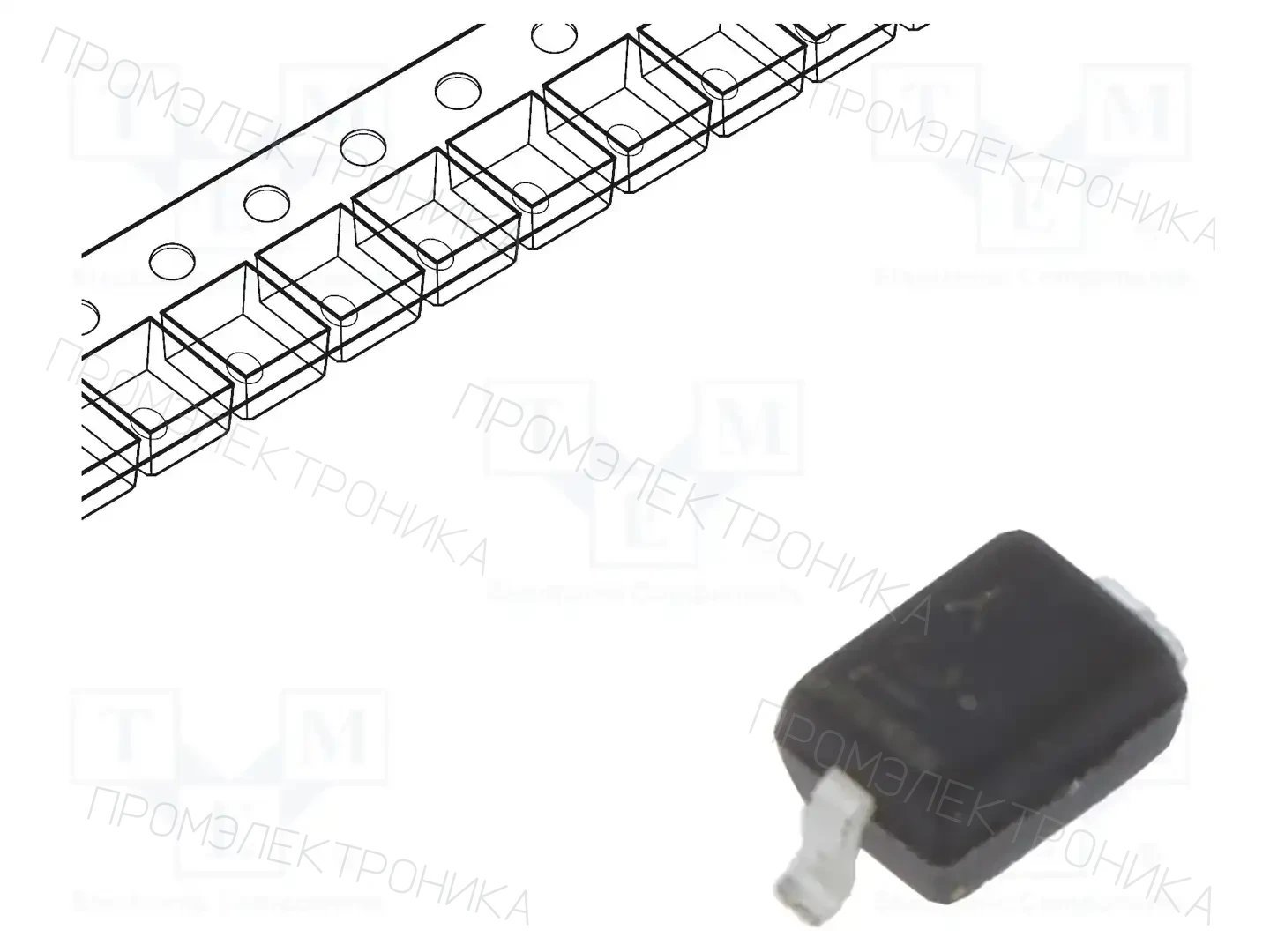 onsemi SZMM3Z5V6ST1G — Стабилитроны SMD