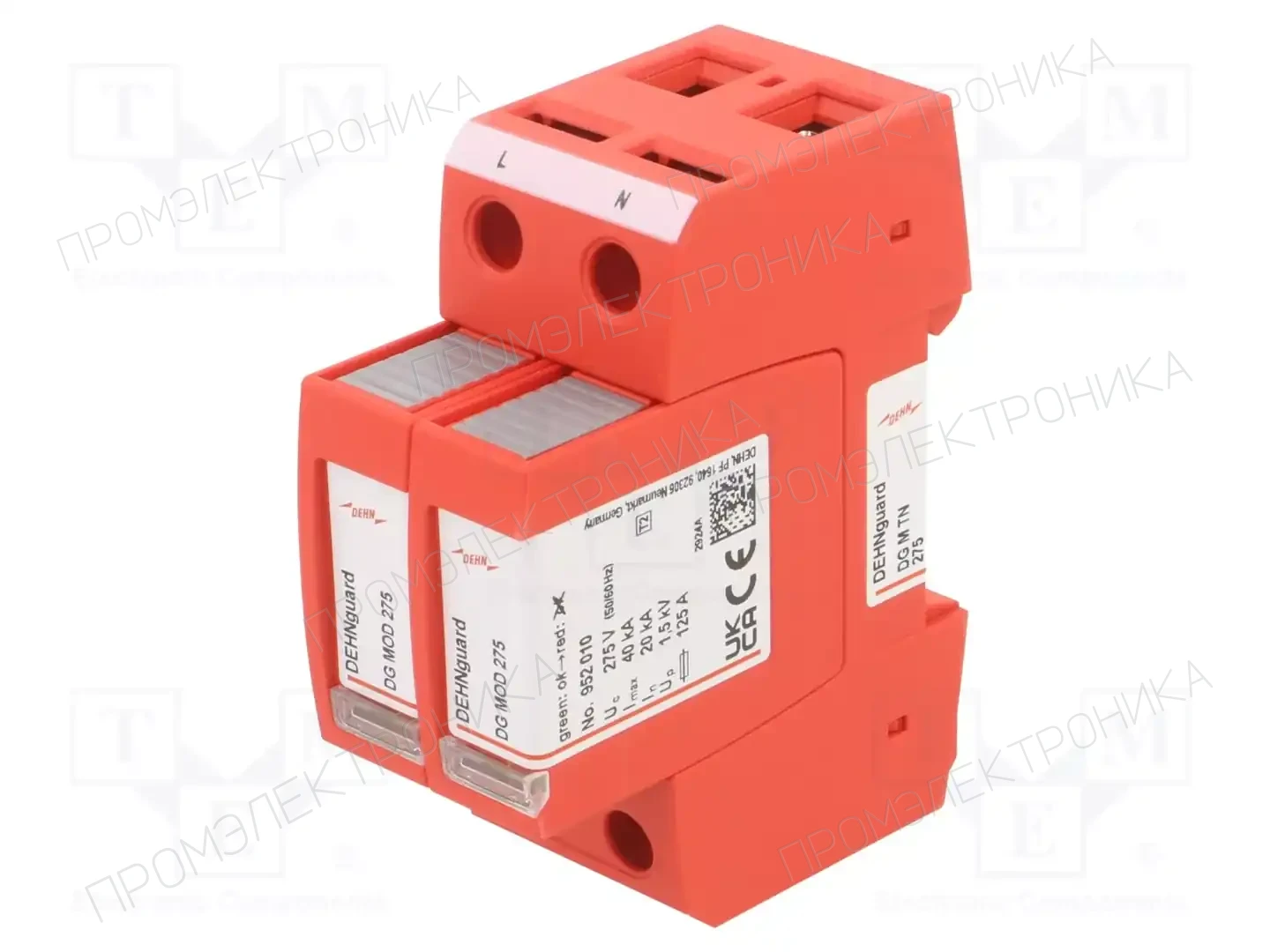 DEHN DG M TN 275 — Ограничители перенапряжения