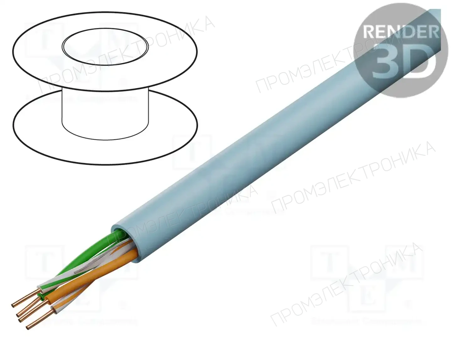 BELDEN 11700A 1NH1000 — Провода промышленные Ethernet