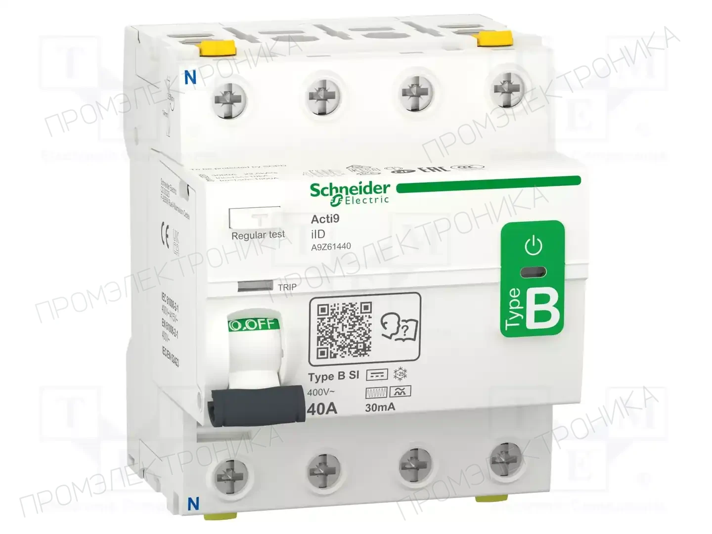 SCHNEIDER ELECTRIC A9Z61440 — Дифференциальные выключатели
