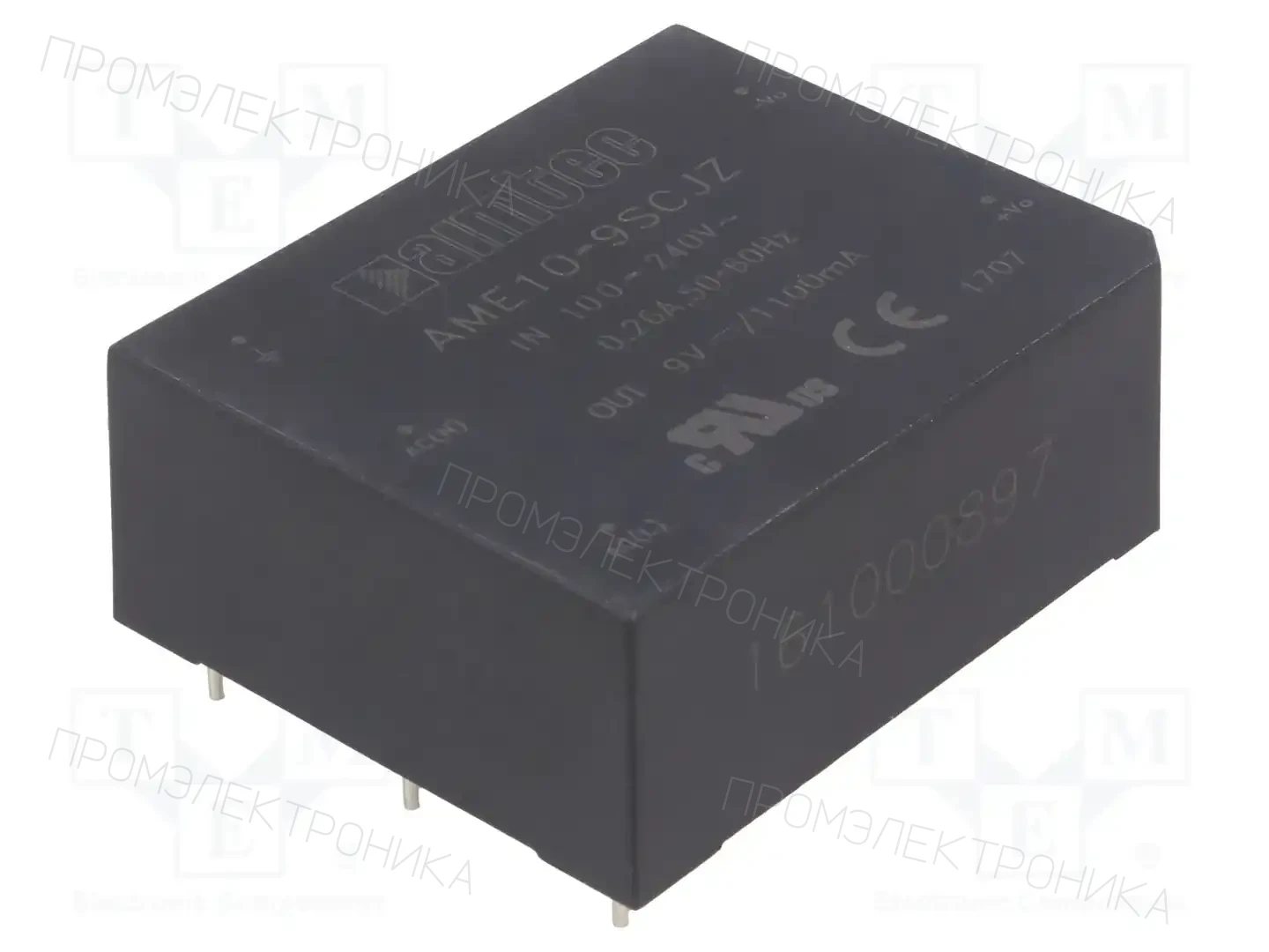 AIMTEC AME10-9SCJZ — Преобразователи AC/DC для PCB