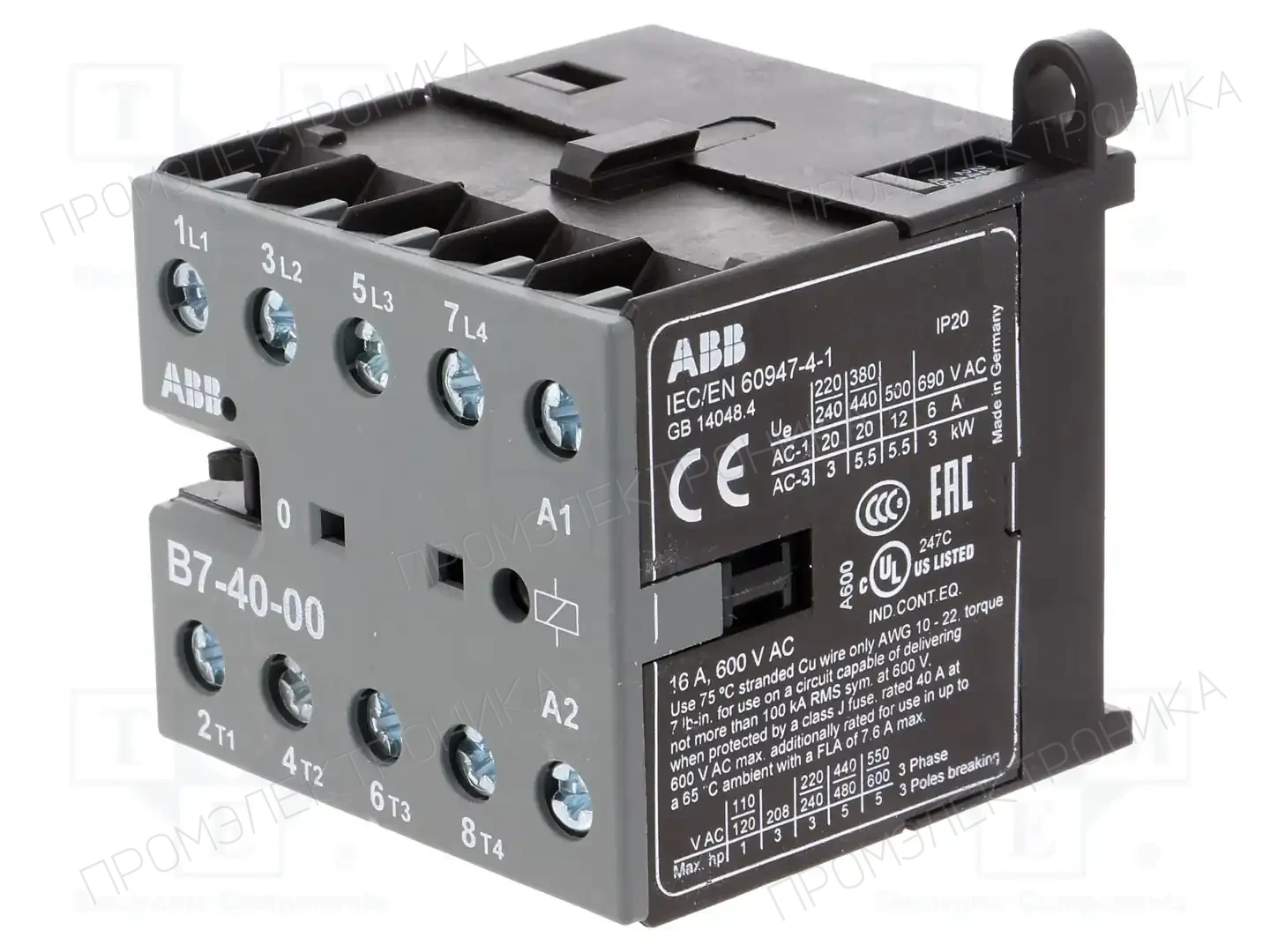 ABB GJL1311201R8000 — Контакторы - главные модули