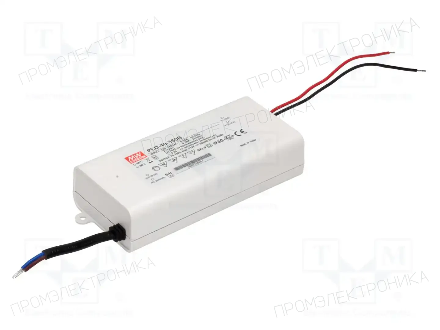 MEAN WELL PLD-40-350B — Блоки питания для LED