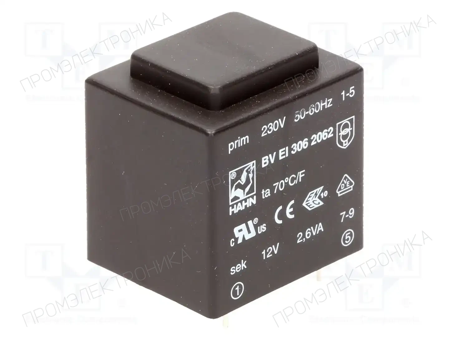 HAHN BV EI 306 2062 — Трансформаторы PCB