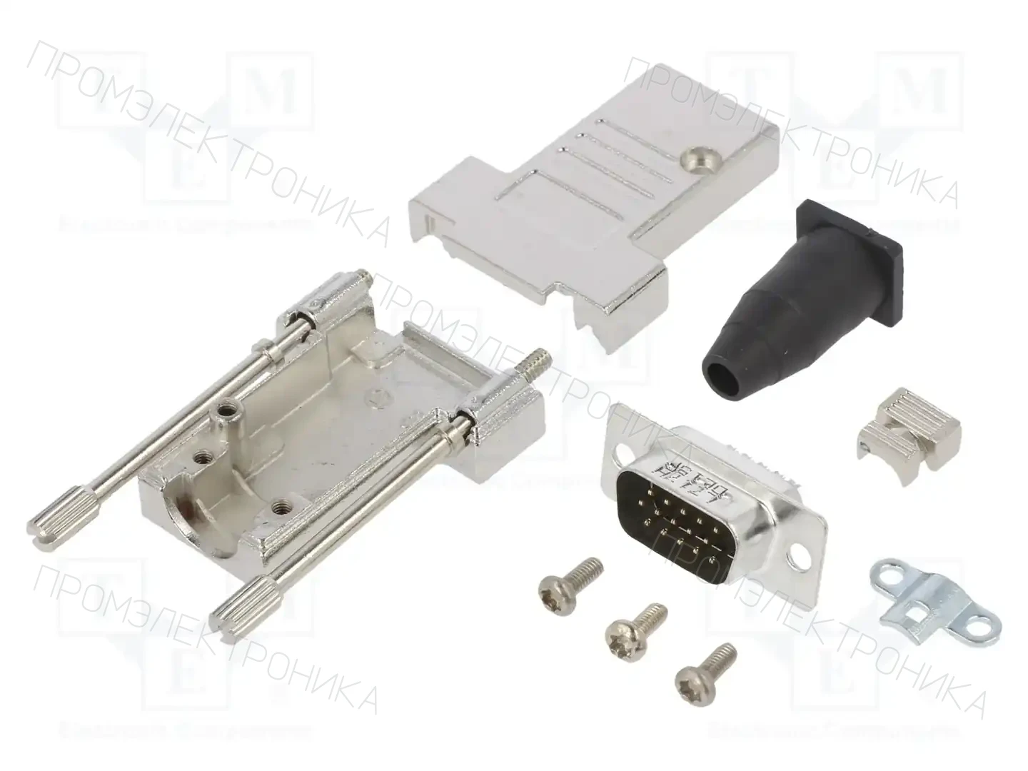 AMPHENOL COMMUNICATIONS SOLUTIONS L17DTSL09-RG-LJS-T+L717HDE15P — Комплектные штекеры D-Sub