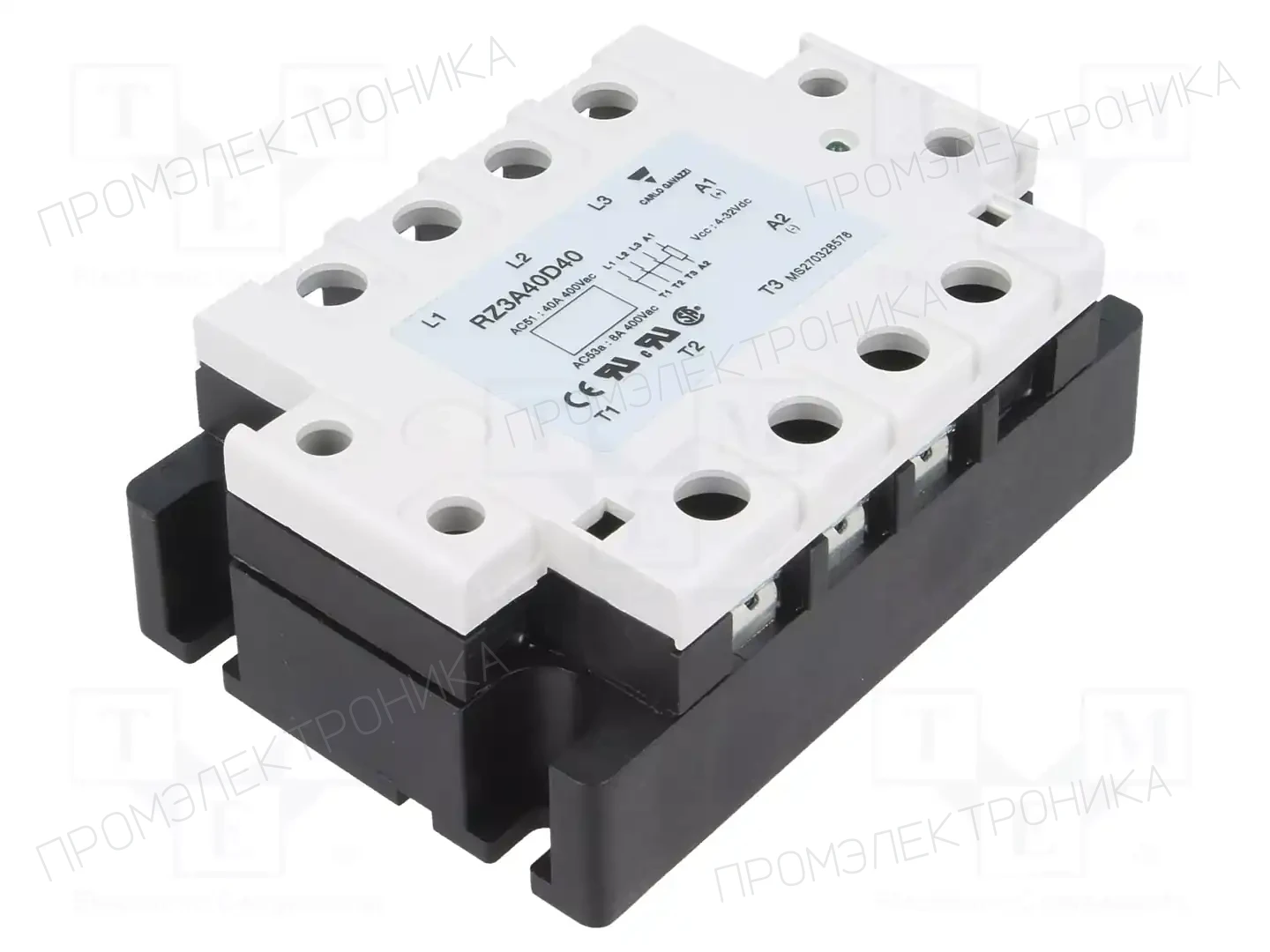 CARLO GAVAZZI RZ3A40D40 — Реле SSR трехфазные