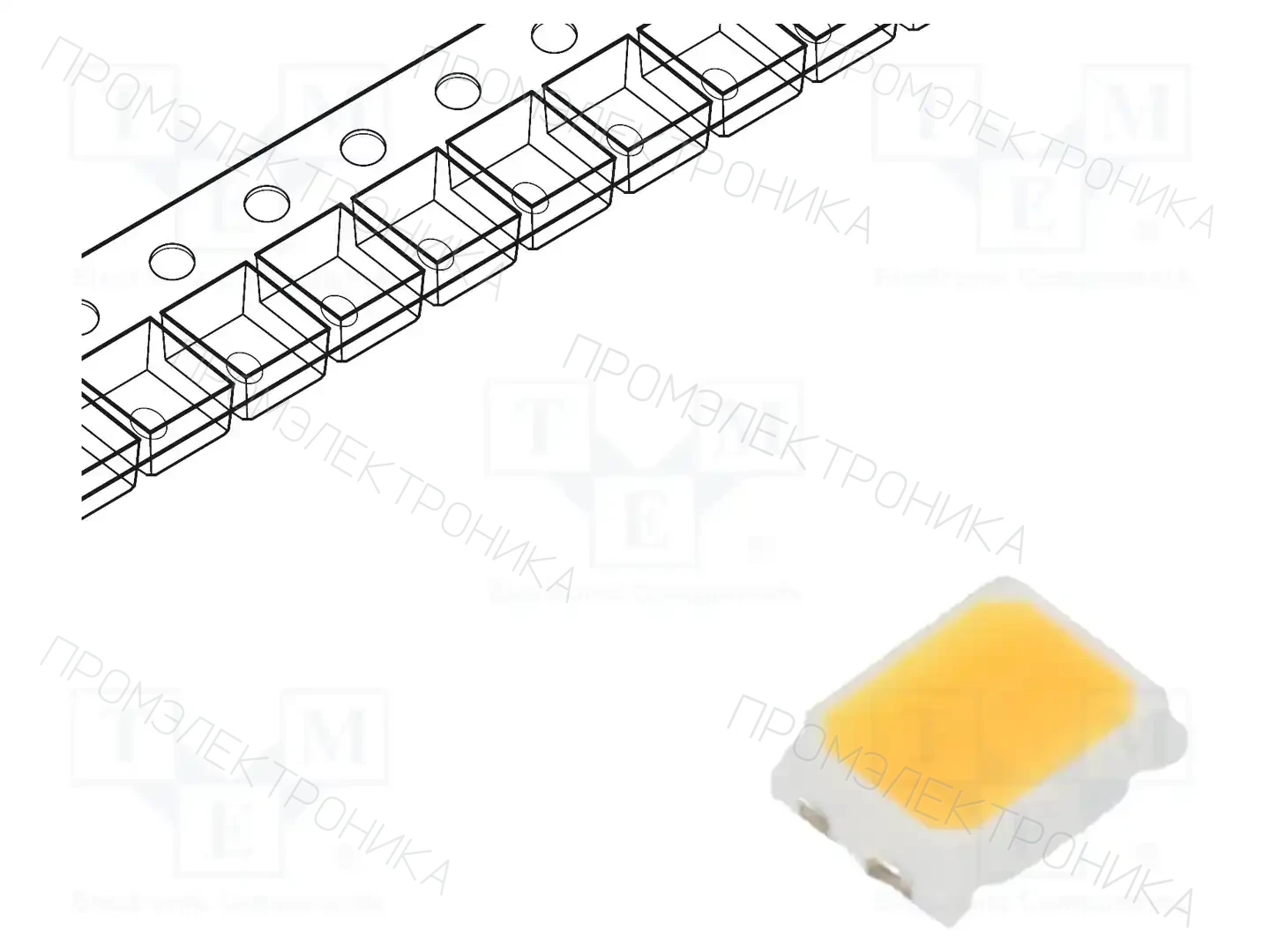 REFOND RF-K27TI16DS-EE-Y — Светодиоды SMD белые