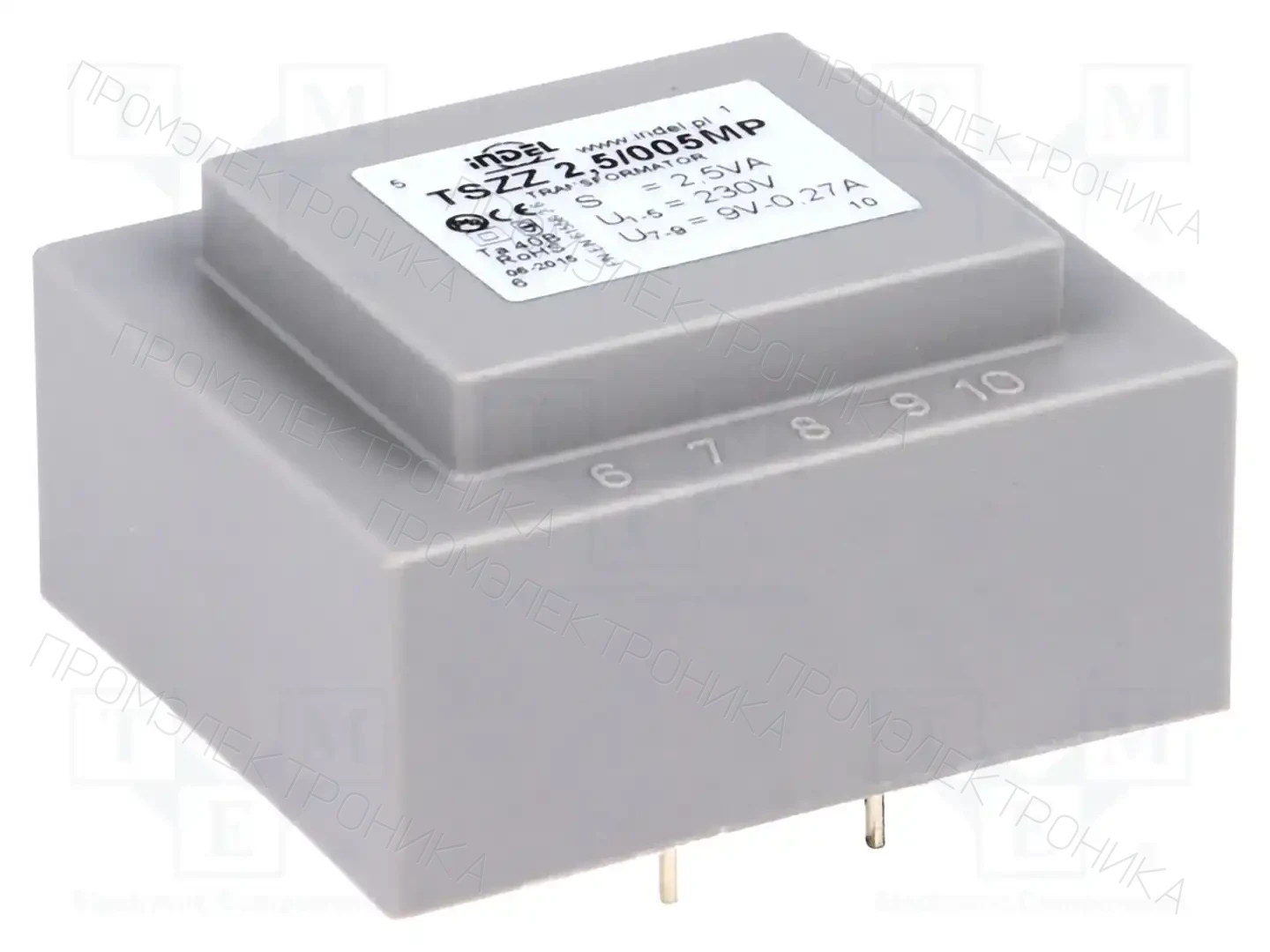 INDEL TSZZ2.5/005M — Трансформаторы PCB