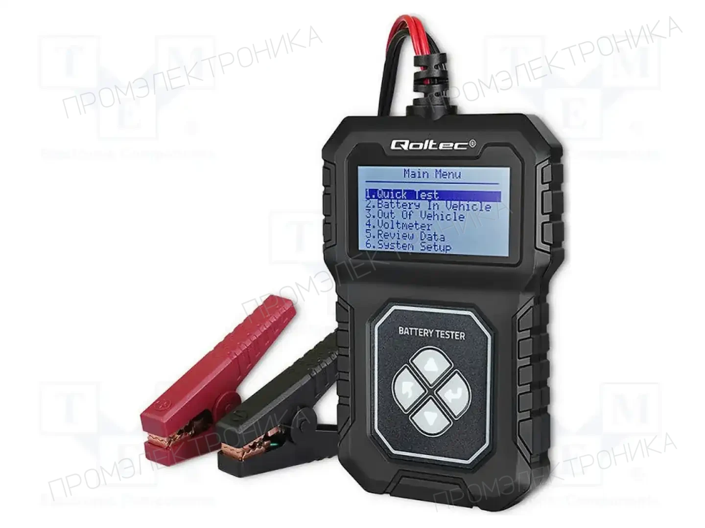 QOLTEC 50686 — Тестеры батарей