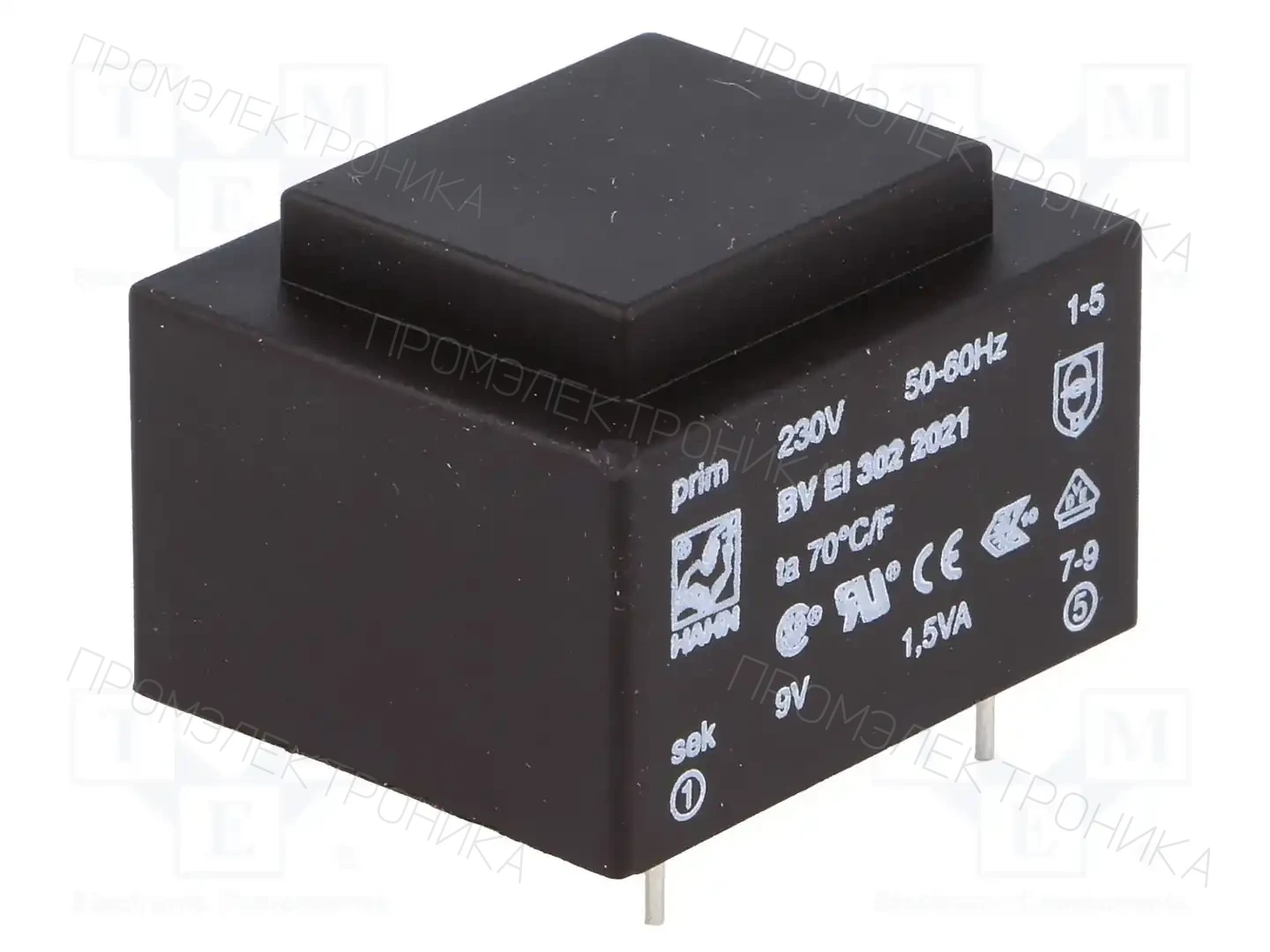 HAHN BV EI 302 2021-1 — Трансформаторы PCB