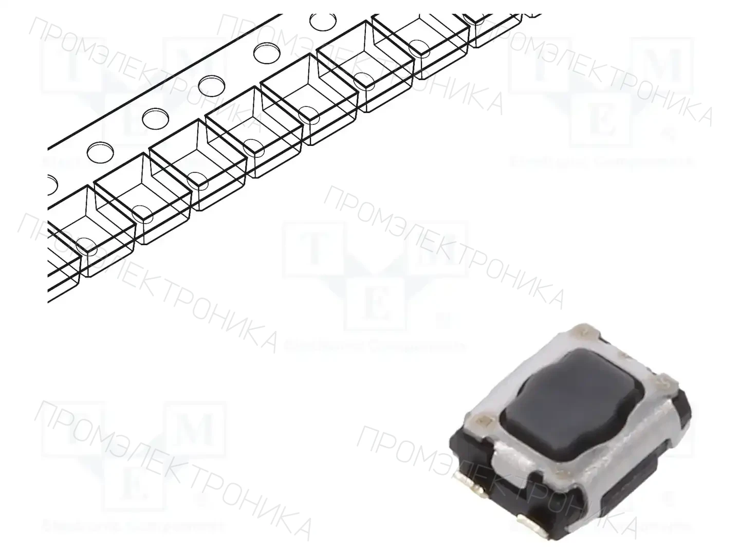 PANASONIC EVPAAN02Q — Микропереключатели TACT