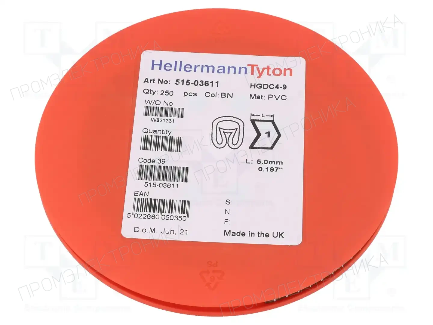 HELLERMANNTYTON 515-03611 — Маркеры проводов