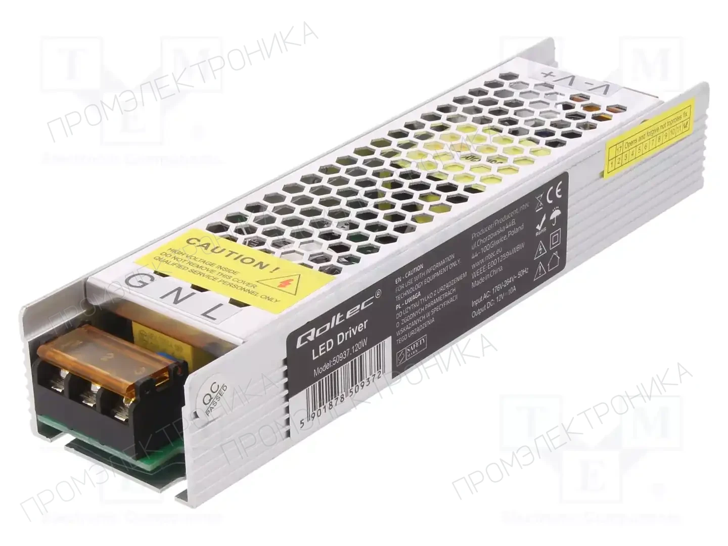 QOLTEC 50937 — Блоки питания для встраивания