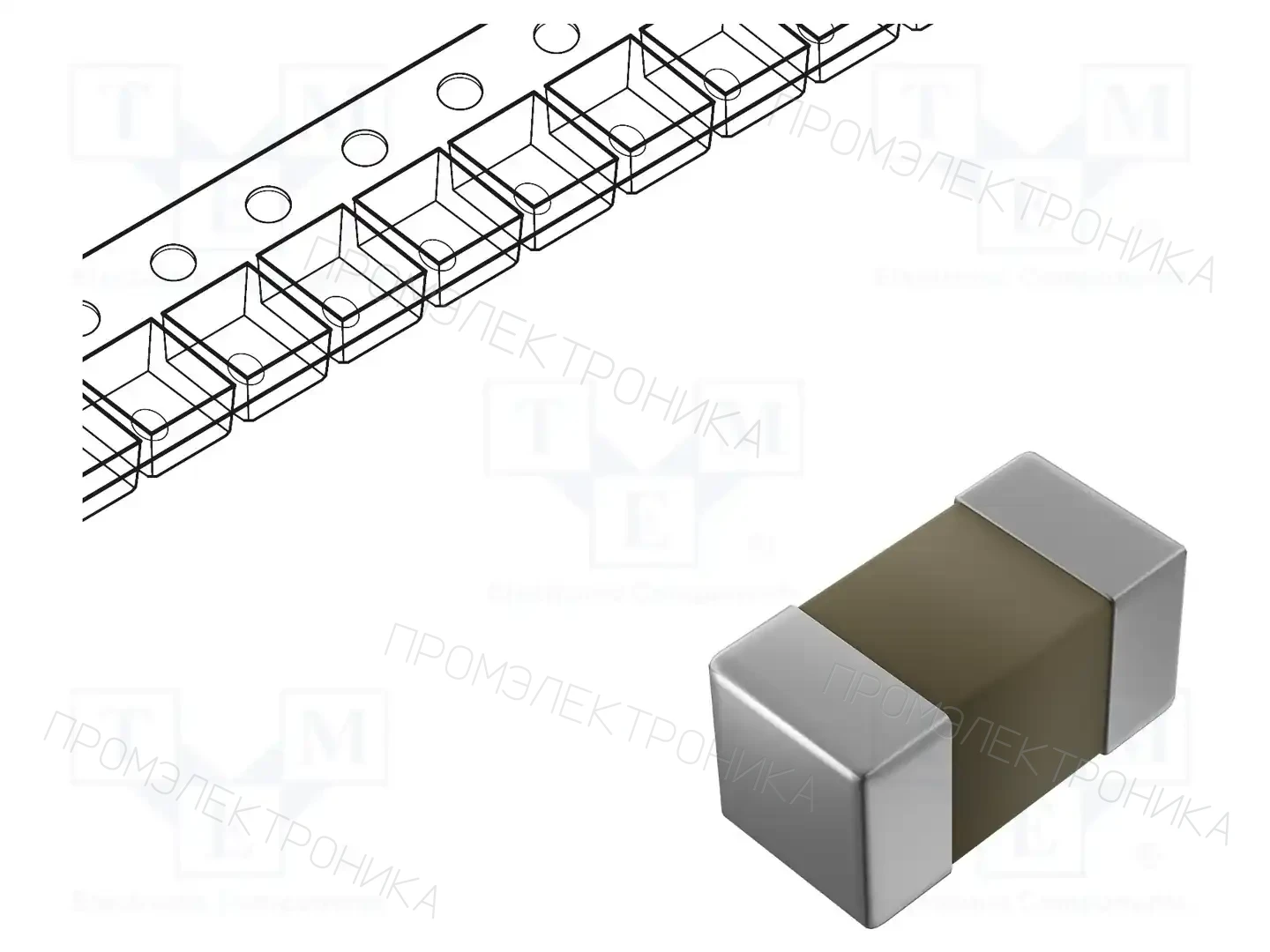TDK C1005X5R1E474K050BB — Конденсаторы MLCC SMD