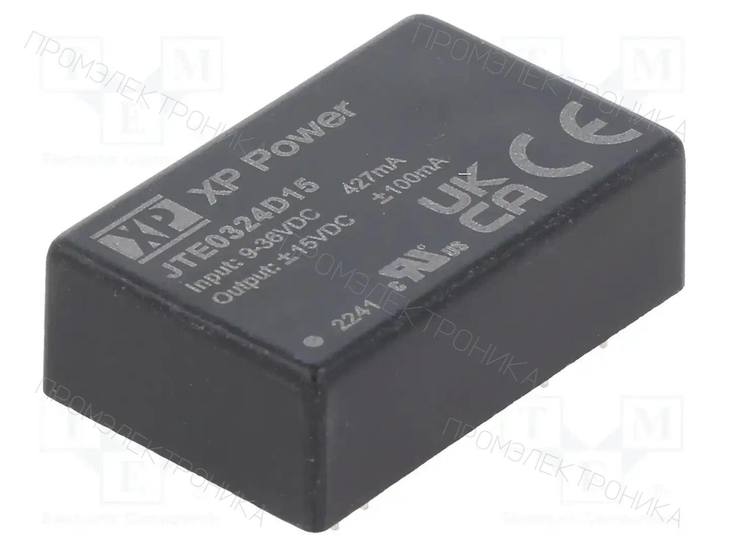 XP POWER JTE0324D15 — Преобразователи DC/DC