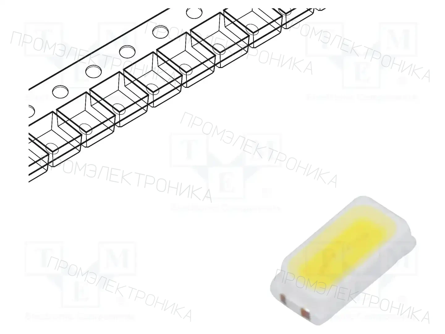 REFOND RF-WMHI13DS-ED-F — Светодиоды SMD белые
