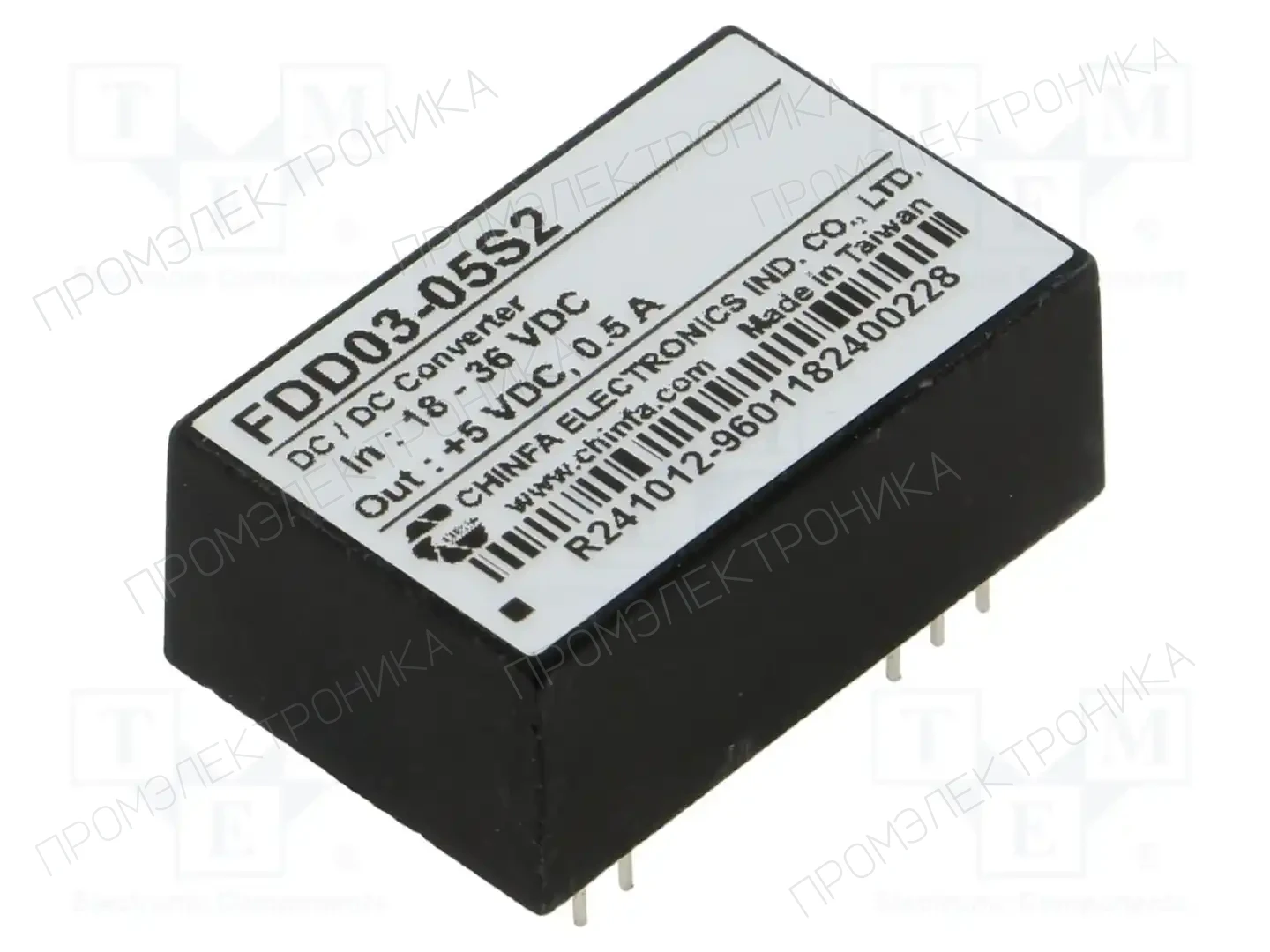 CHINFA ELECTRONICS FDD03-05S2 — Преобразователи DC/DC