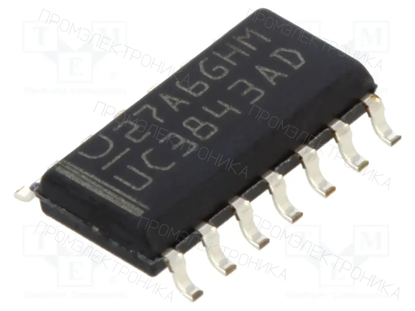 Texas Instruments UC3843AD — Регуляторы напряжения - микросхемы ШИМ