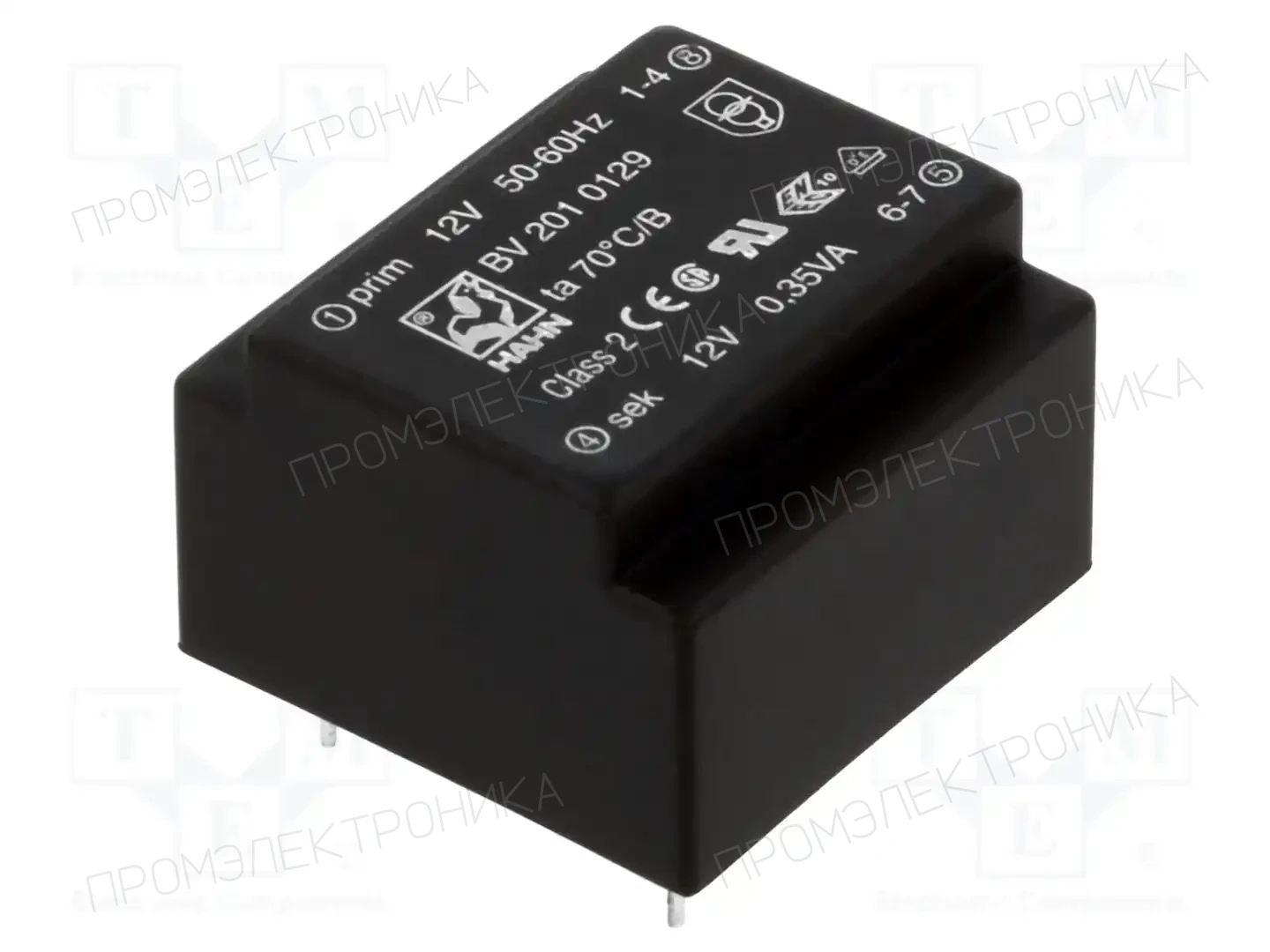 HAHN BV 201 0129 — Трансформаторы PCB