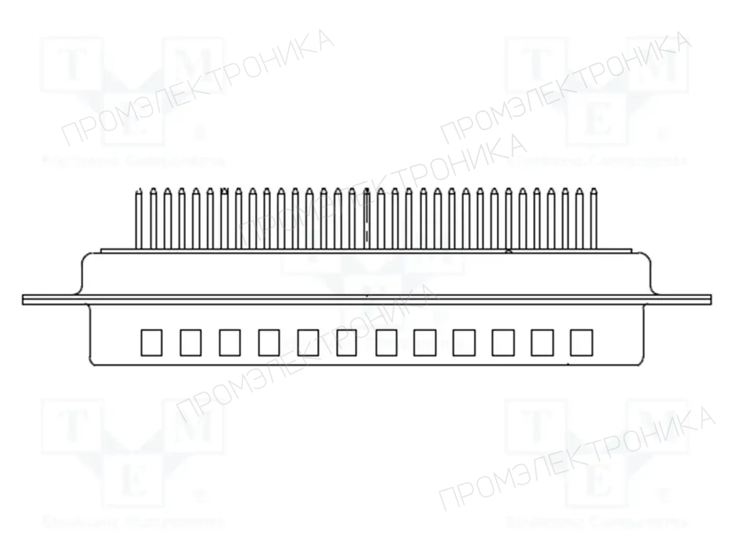 MOLEX 173109-0729 — Штекеры и гнезда D-Sub