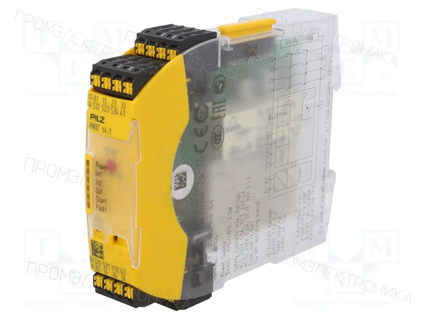 PILZ 751124 — Выключат. безопасности - мод. управления