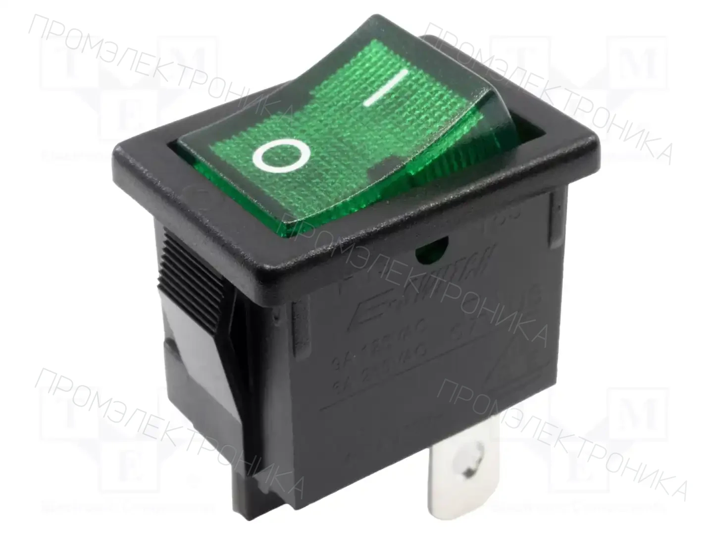 E-SWITCH R1973ABLKGILFF4 — Переключатели типа Rocker