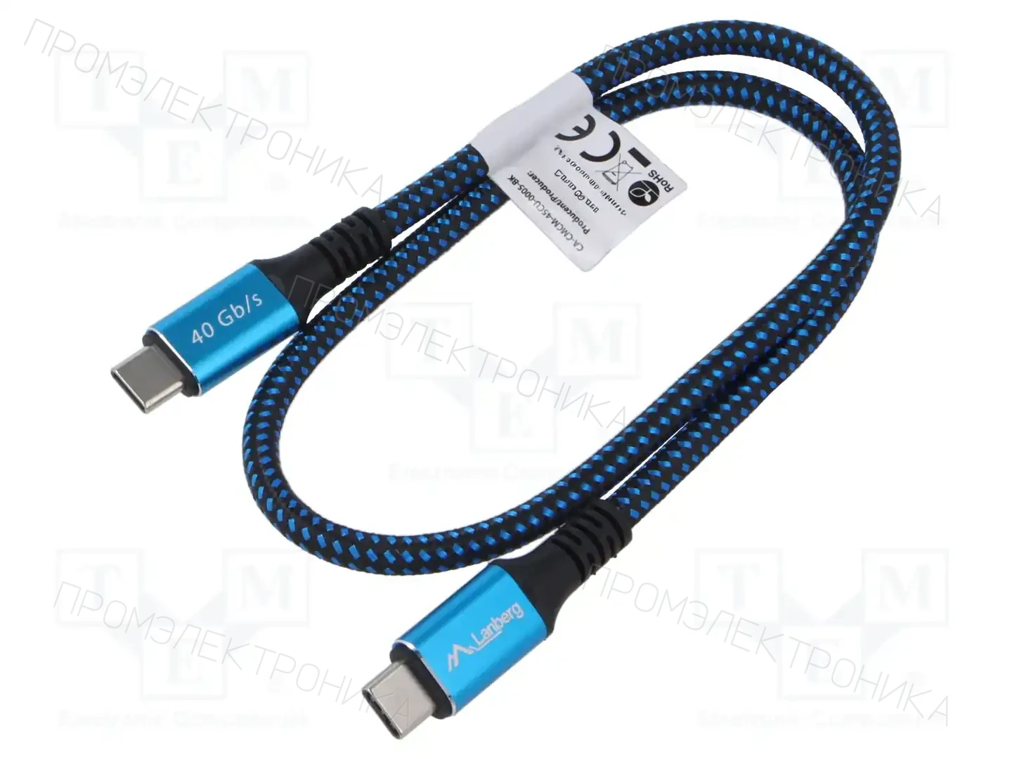 LANBERG CA-CMCM-45CU-0005-BK — Кабели и адаптеры USB