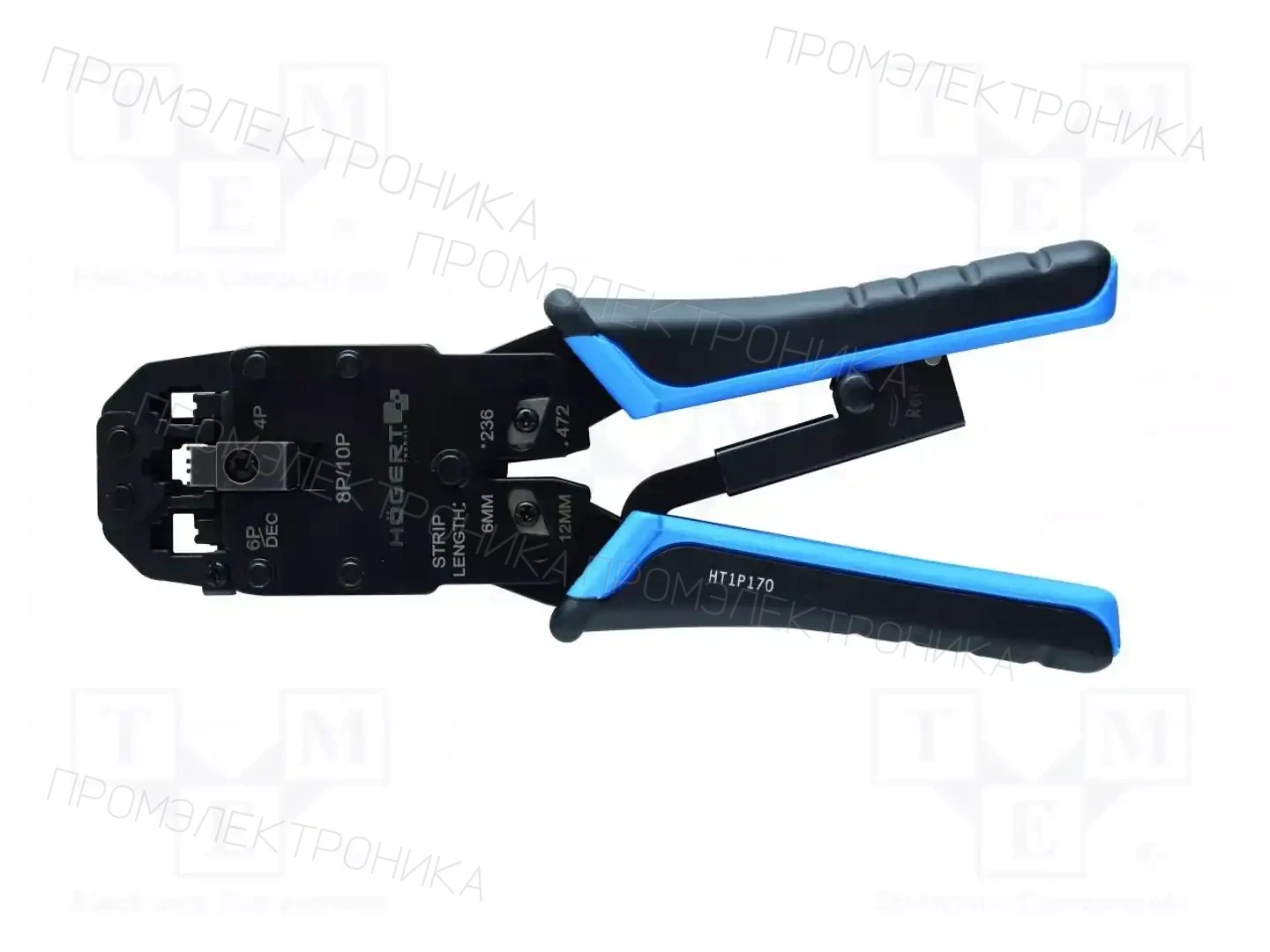 HÖGERT TECHNIK HT1P170 — Зажимные устройства для штепселей RJ