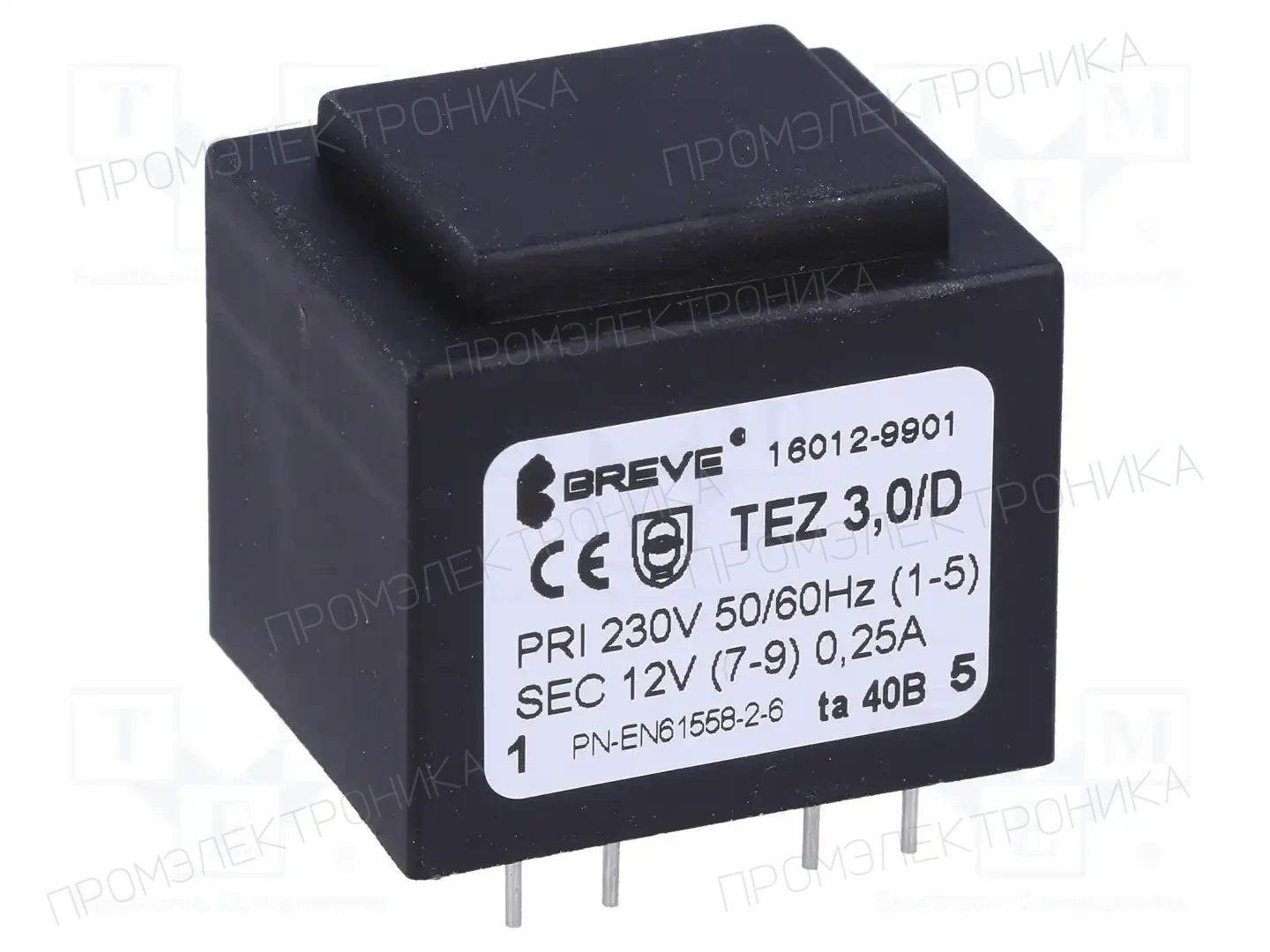 BREVE TUFVASSONS 16012-9901 — Трансформаторы PCB