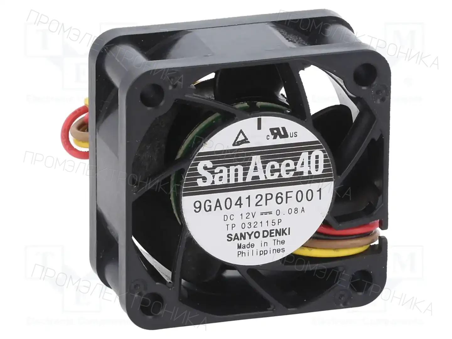 SANYO DENKI 9GA0412P6F001 — Вентиляторы DC 12V