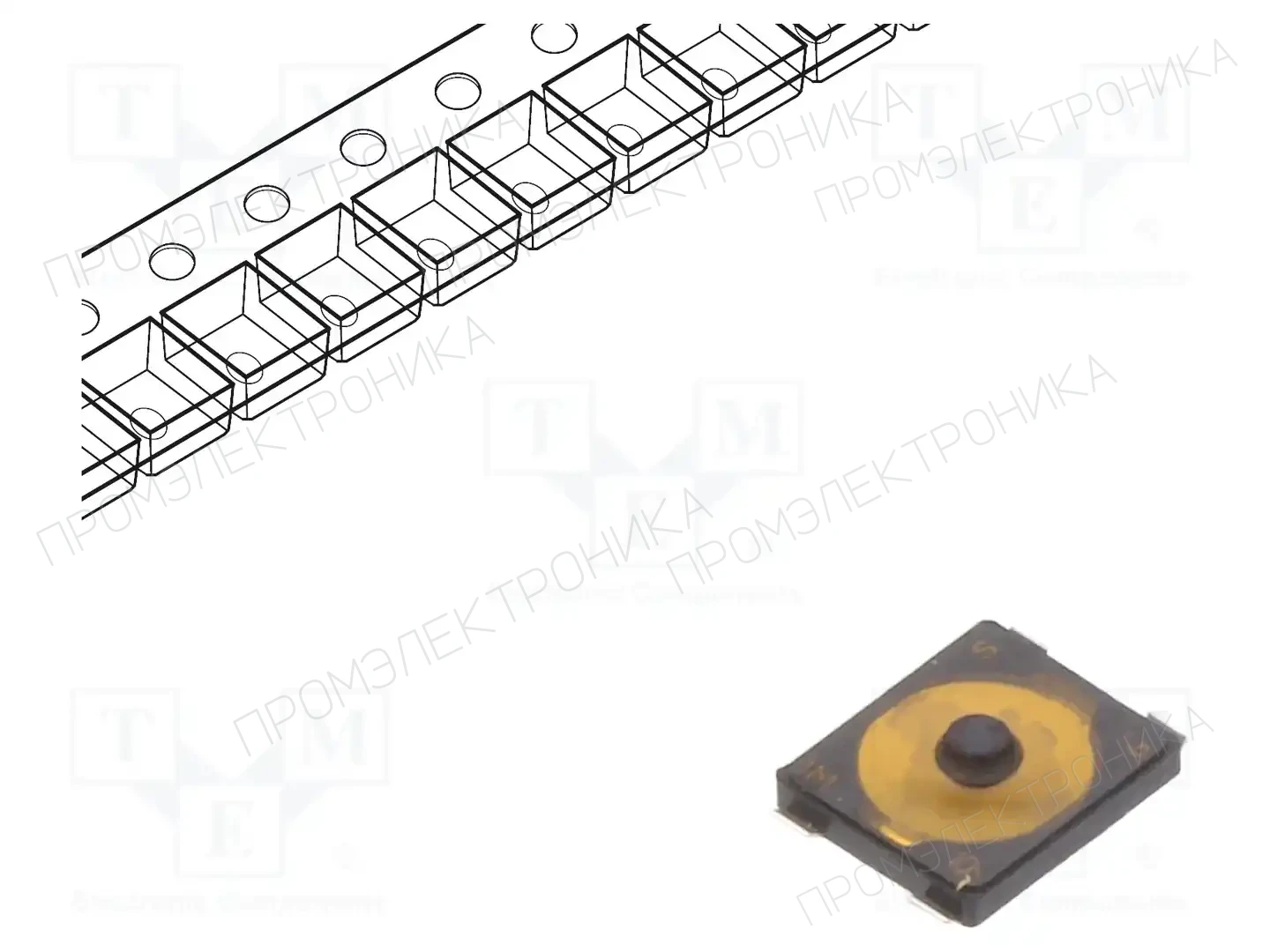 PANASONIC EVP0AFB65 — Микропереключатели TACT