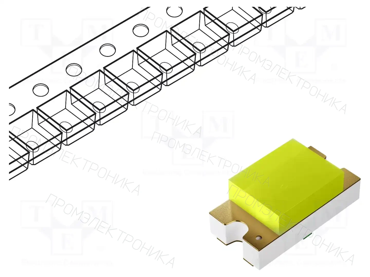 LUCKYLIGHT S192W-W2-1DG — Светодиоды SMD белые