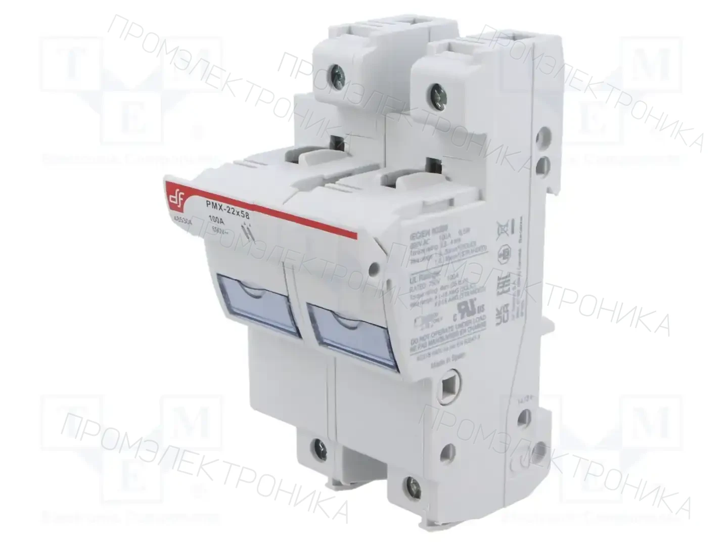 DF ELECTRIC 485304 — Гнезда предохранительные на DIN-рейку