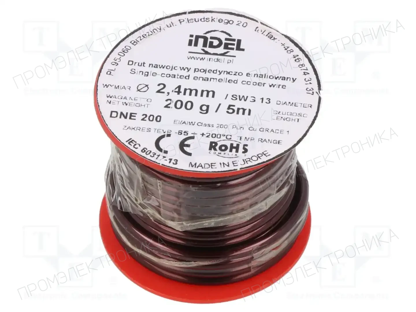 INDEL DNE2,4-200G — Проволока обмоточная