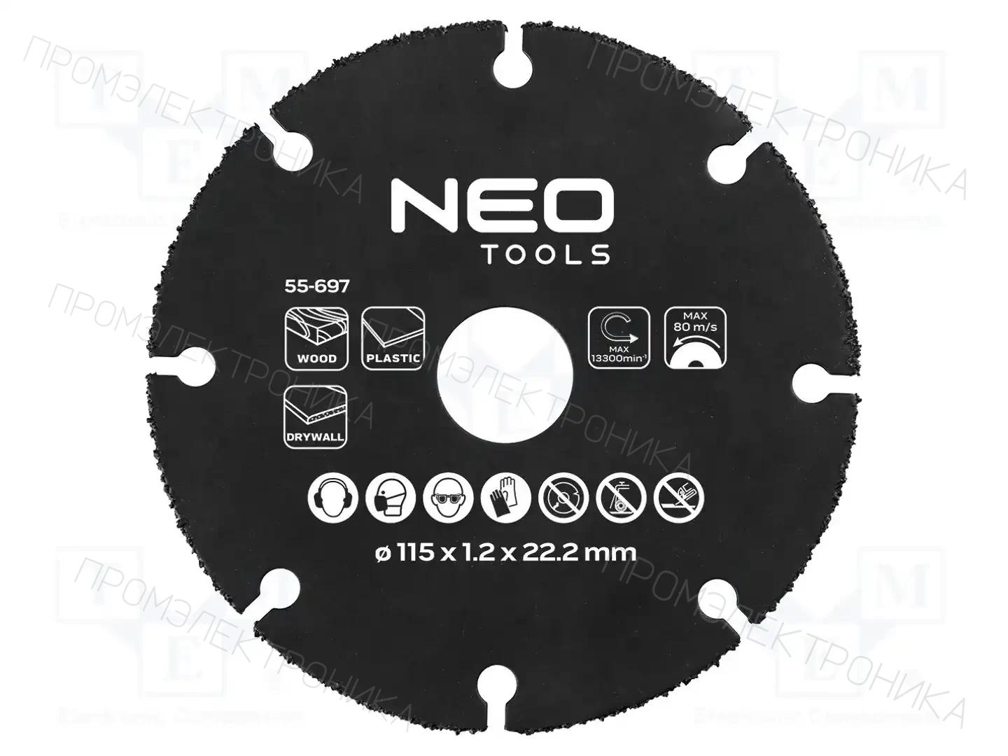 NEO TOOLS 55-697 — Диски для резки и шлифовки