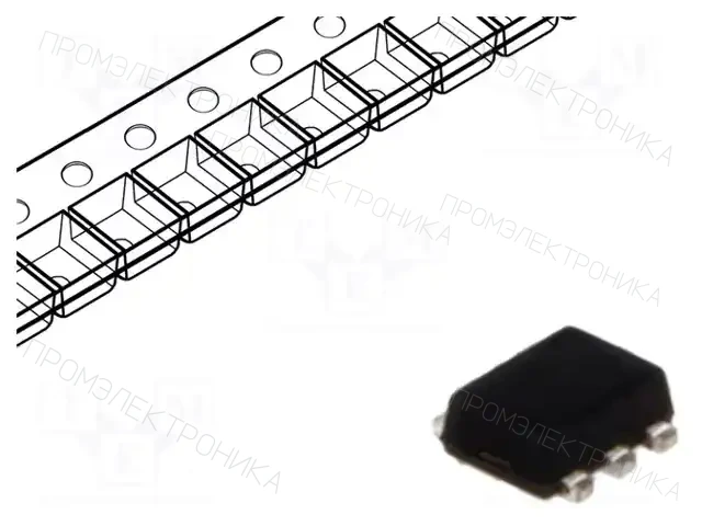 SEMTECH RCLAMP0502A.TCT — Диоды защитные - сборки