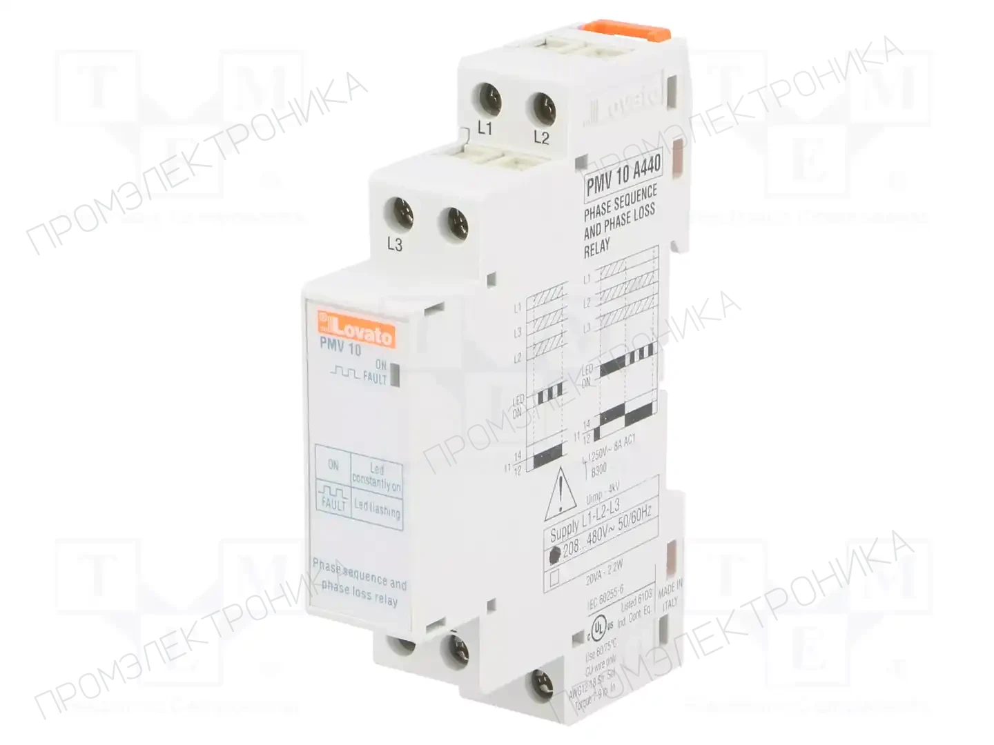 LOVATO ELECTRIC PMV10A440 — Контрольные реле