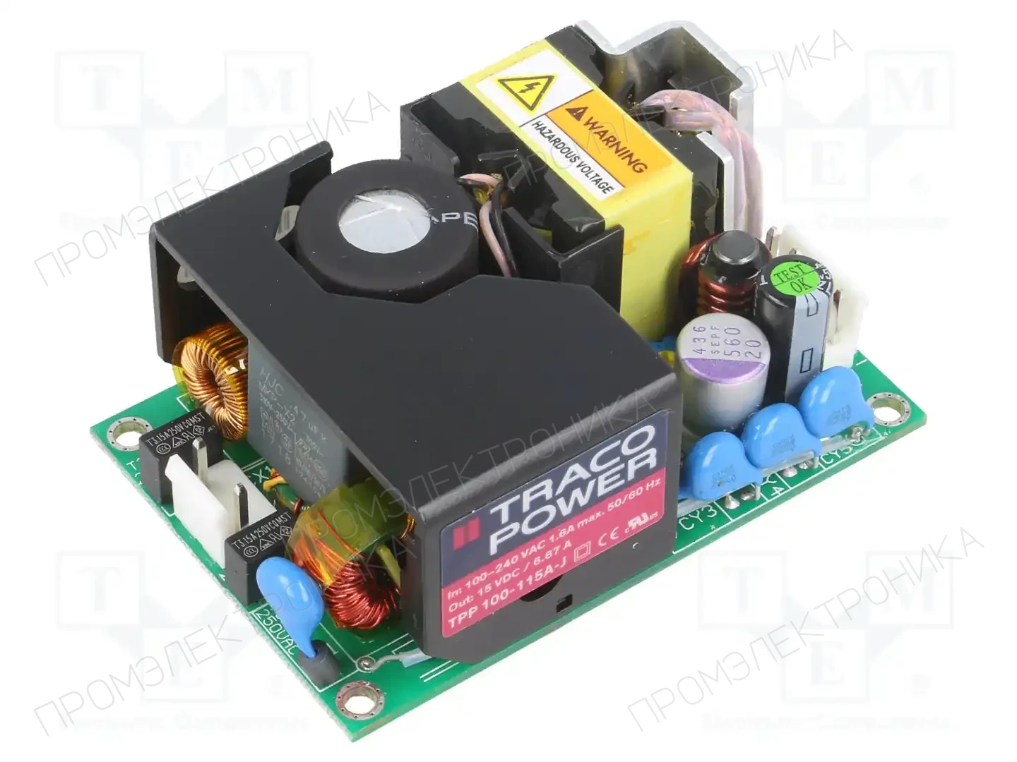 TRACO POWER TPP 100-115A-J — Открытые блоки питания