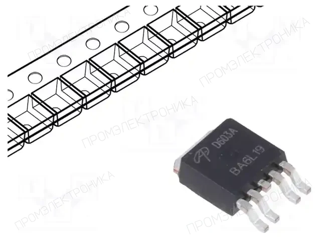 ALPHA & OMEGA SEMICONDUCTOR AOD603A — Транзисторы многоканальные