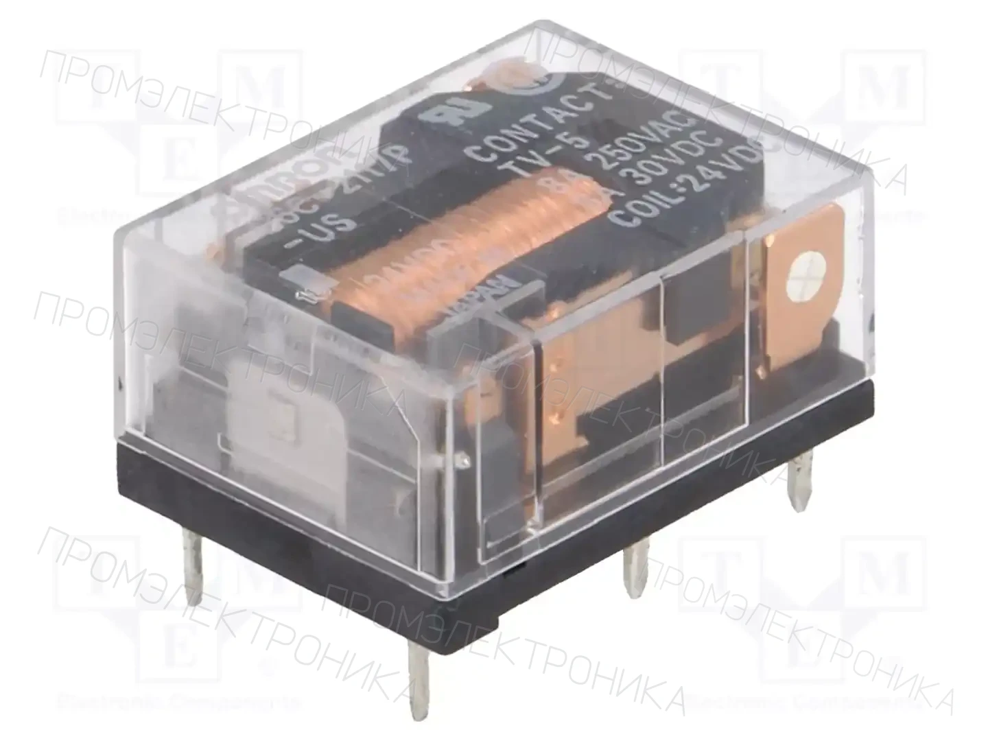OMRON Electronic Components G6C-2117P-US 24VDC — Реле электромагн. миниатюрные