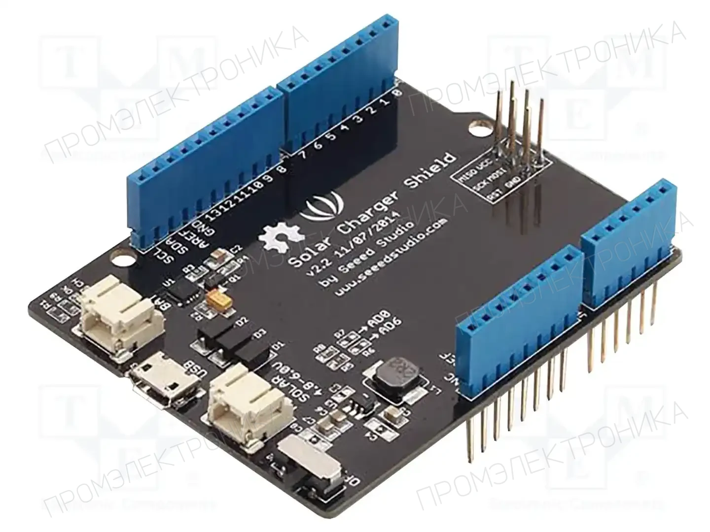 SEEED STUDIO SOLAR CHARGER SHIELD V2.2 — Решения, совместимые с Arduino