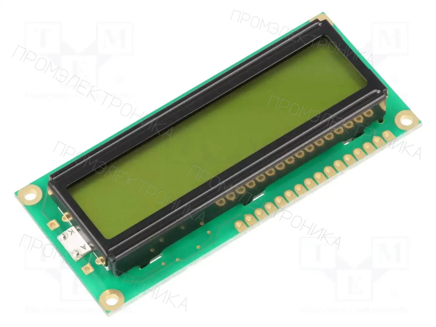 RAYSTAR OPTRONICS RC1601A-YHY-JSX — Дисплеи LCD буквенно-цифровые