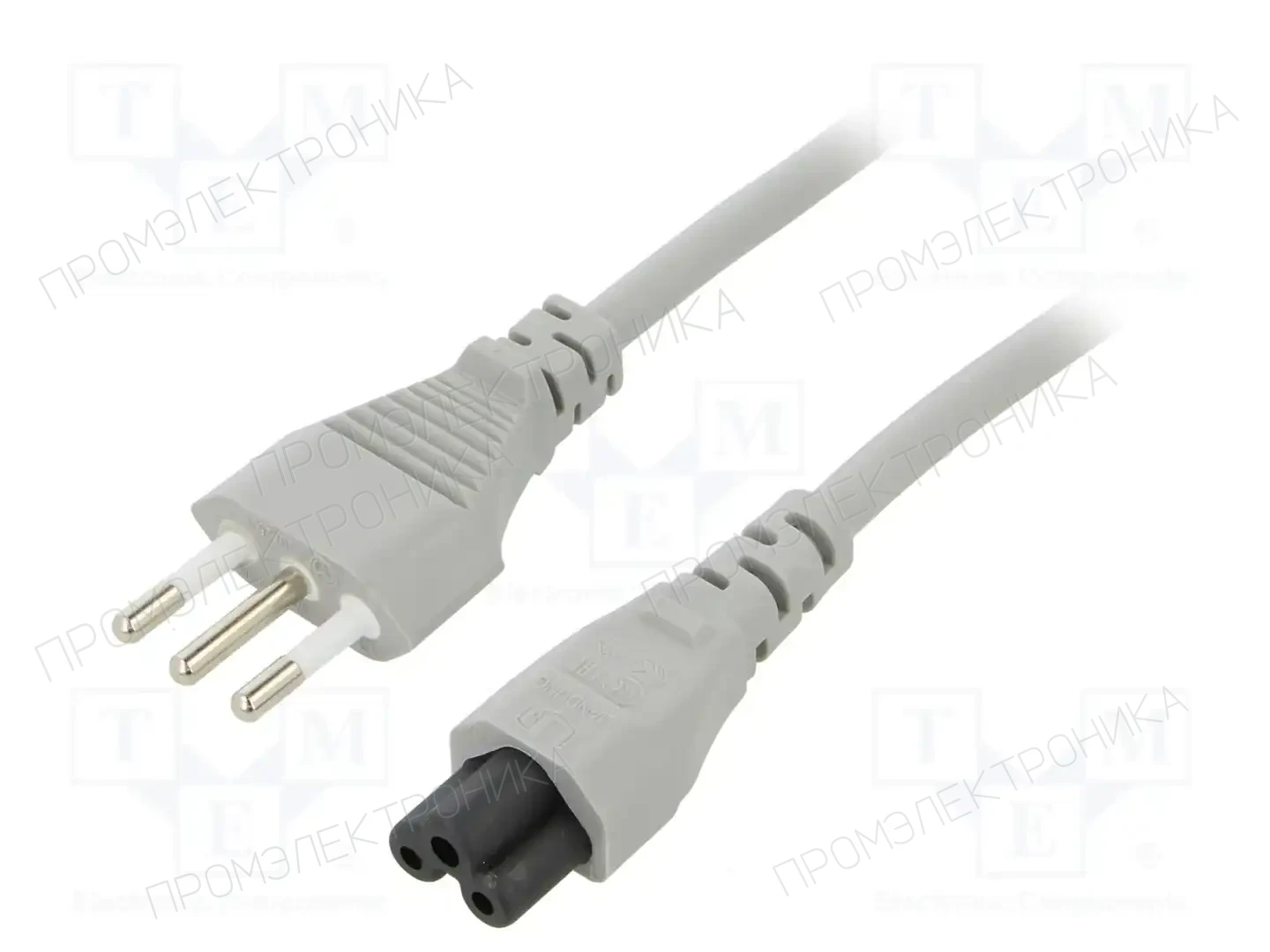 LIAN DUNG LT-319+535 H05VV-F 3X0.75 GRAY 1M — Кабели питания компьютерные и универс
