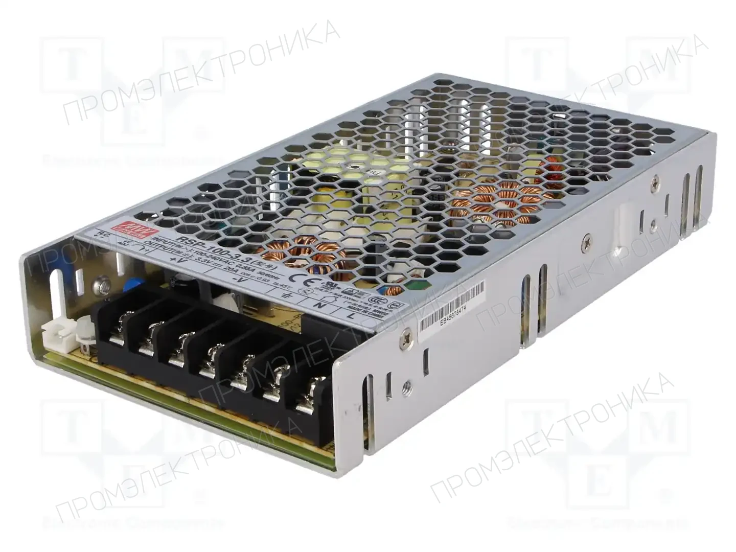 MEAN WELL RSP-100-3.3 — Блоки питания для встраивания